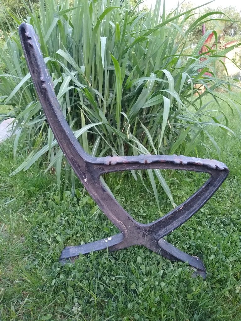 Nogi żeliwne do ławki, ławka ogrodowa metalowa