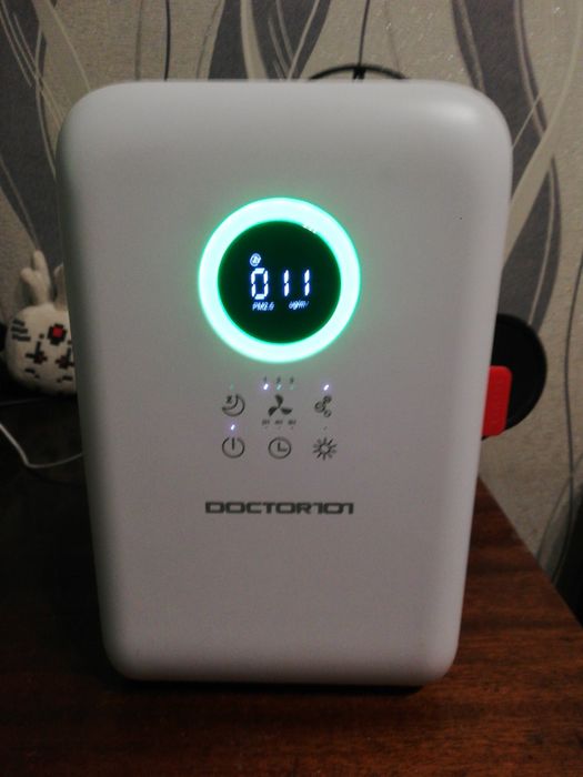 Багатофункціональний очисник повітря 4-в-1 Doctor-101
Реком. площа обс