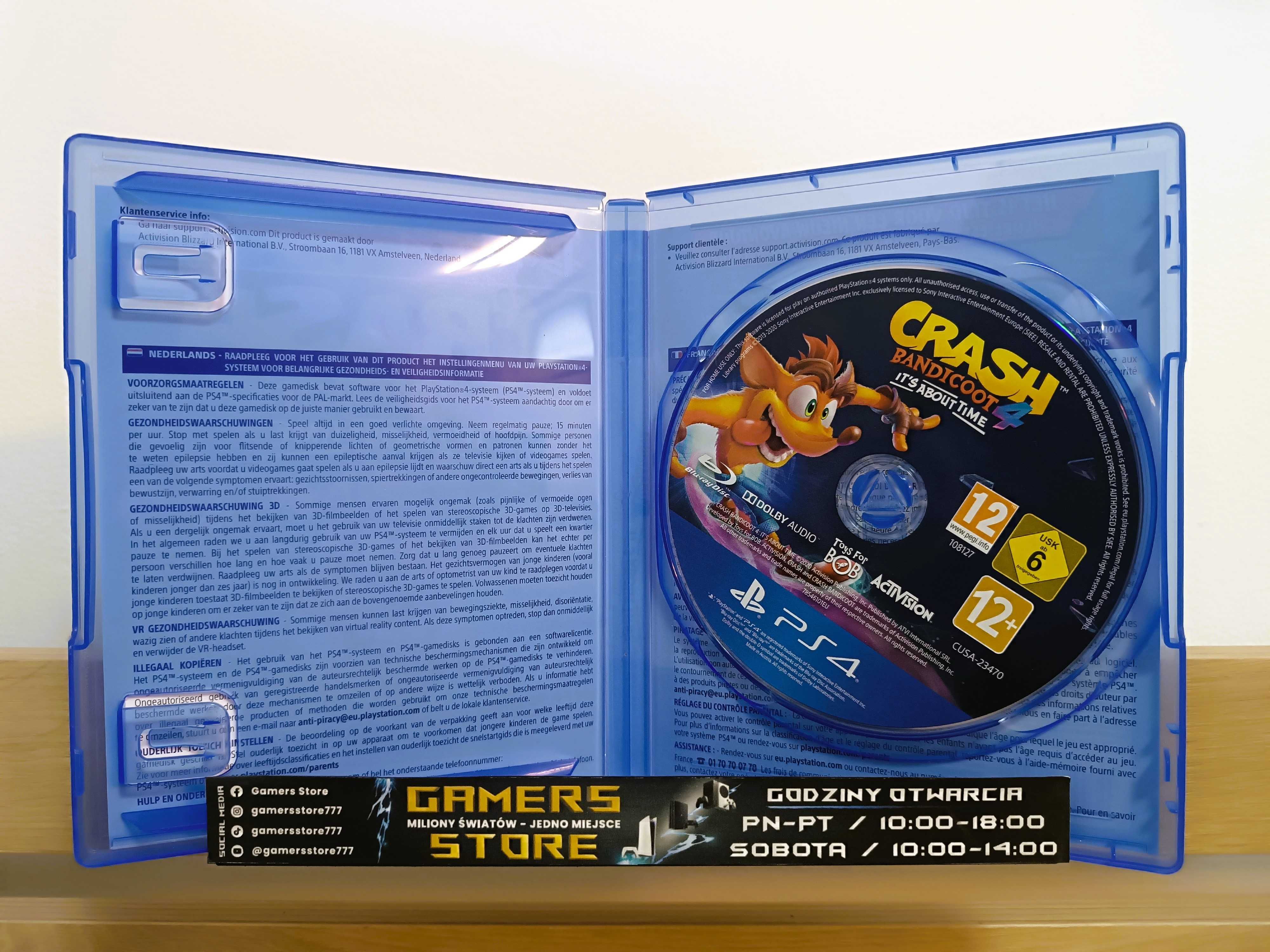 Crash Bandicoot 4: It's About Time - PlayStation 4 - Polska Wersja