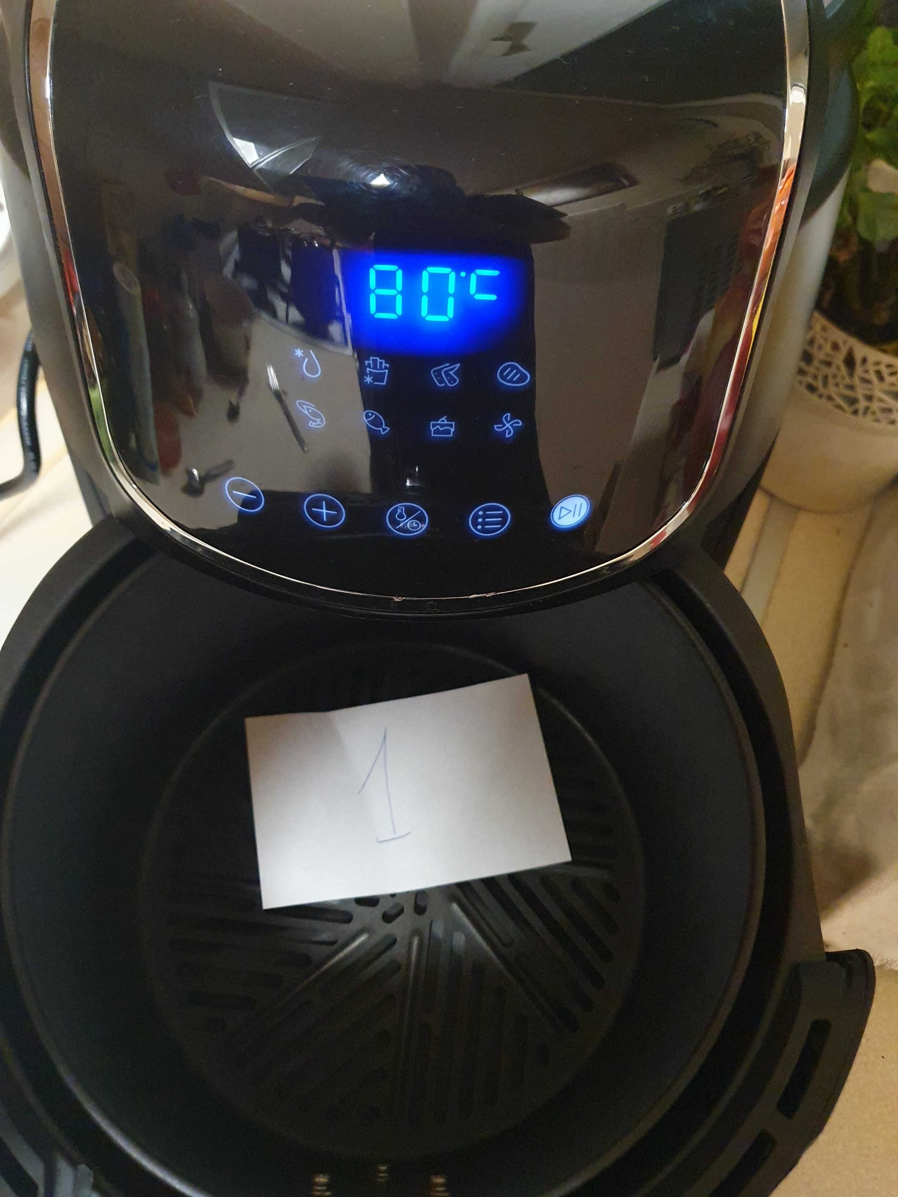 Frytkownica beztłuszczowa Midea 1500 W 4 l uzywana