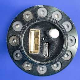 Laser azul de alta potência 5000mw com carregamento por USB.