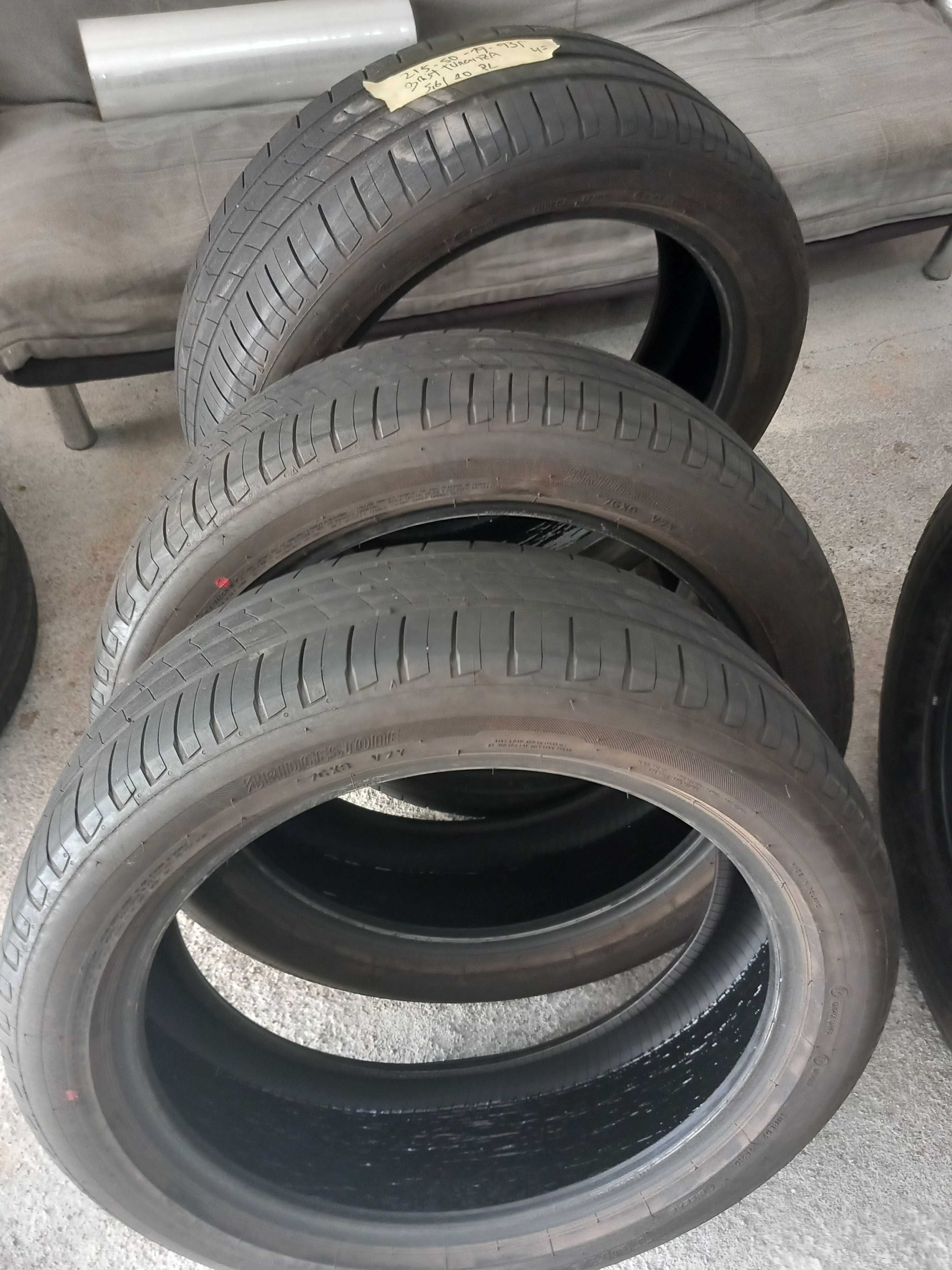 4 Pneus 215/50R19 Bridgestone