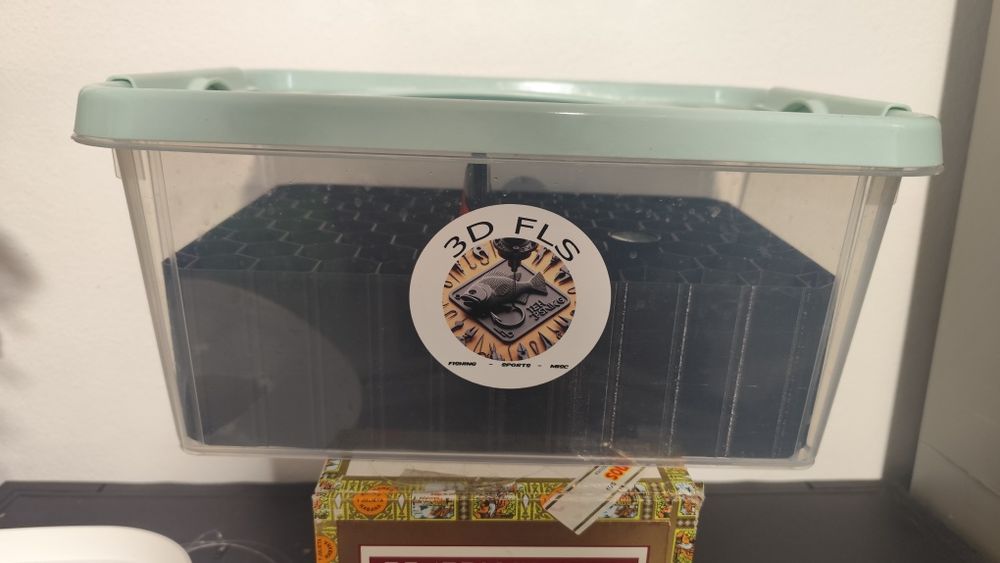 Bolsa e caixa pesca choco palhaços