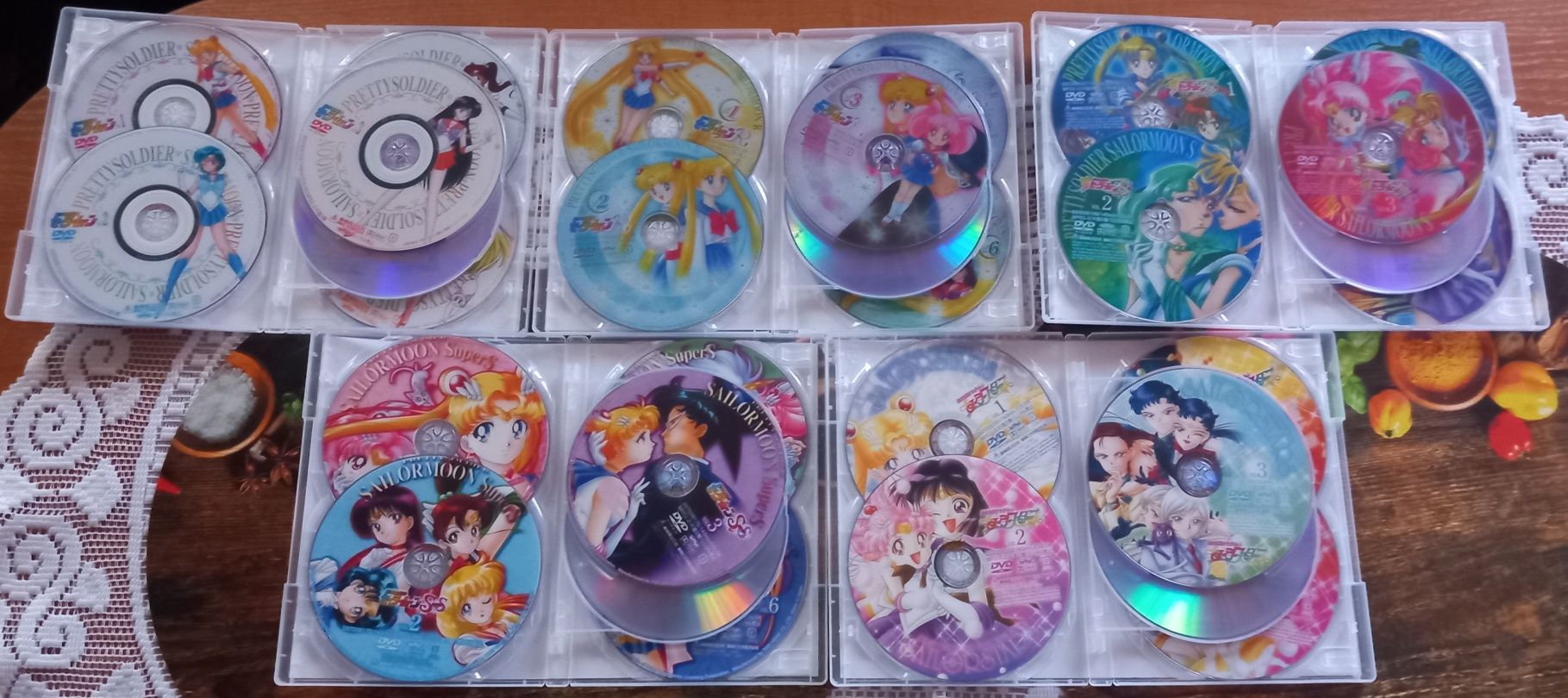 Czarodziejka z księżyca Sailor Moon DVD Lektor PL 5 sezonów