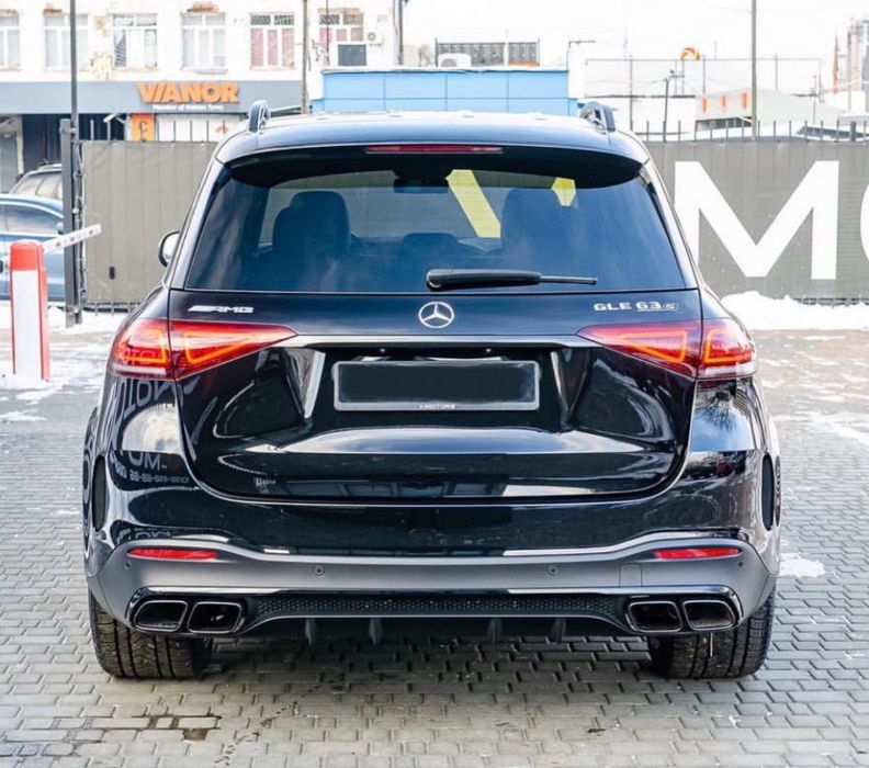 Диффузор и насадки GLS63 GLE63 AMG для Mercedes GLS X167 GLE W167 C167