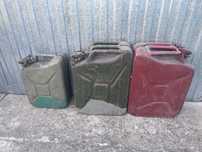 Kanistry metalowe 20L i 10L