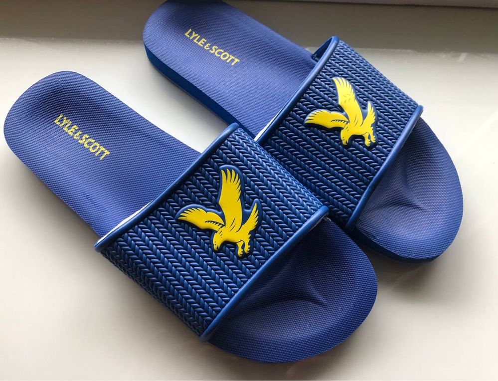 NEW Шлепанцы Lyle And Scott Wallace Pool Sliders (41)