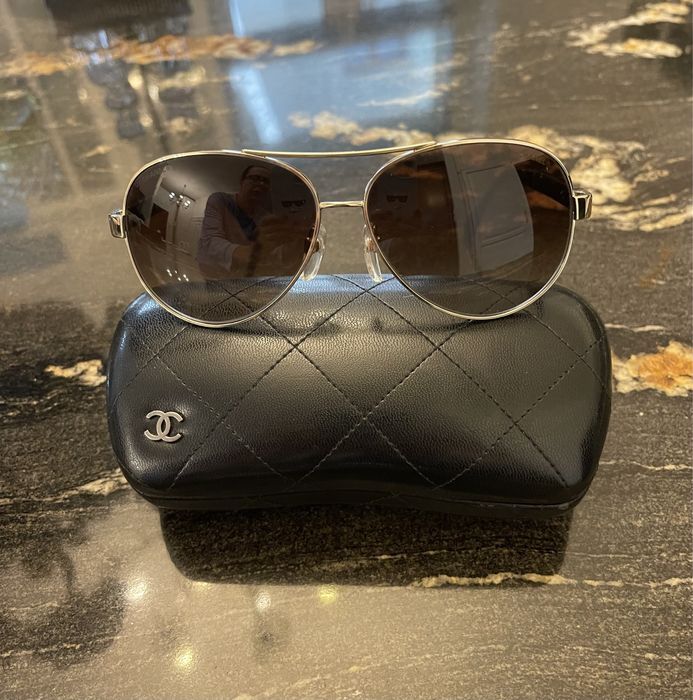 CHANEL okulary przeciwsłoneczne, stan idealny