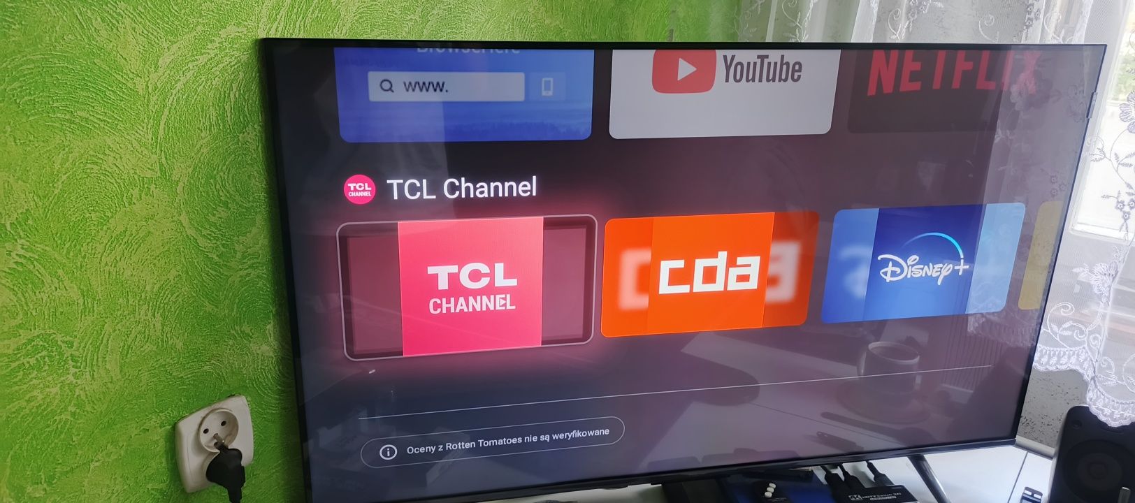 Telewizor TCL 43T7B 43" QLED 4K UHD HDR PRO Dolby HDMI 2.1 Smart TV
