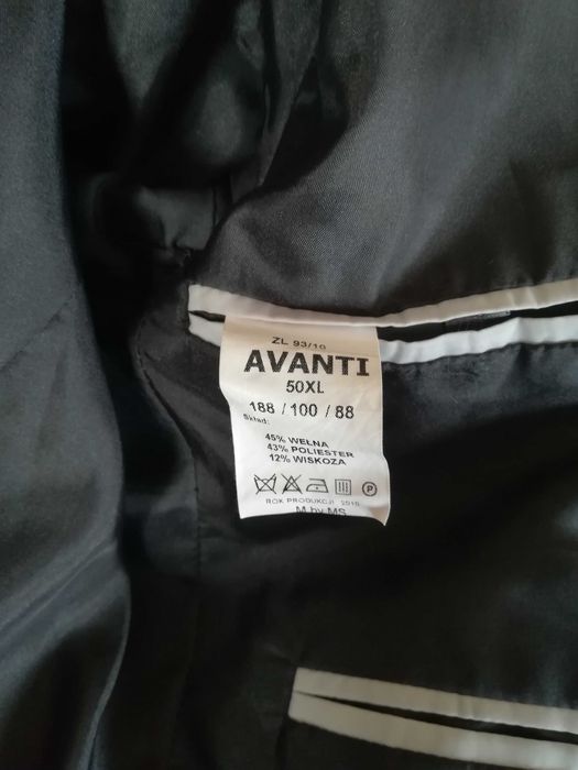 Garnitur męski 50XL 188/100