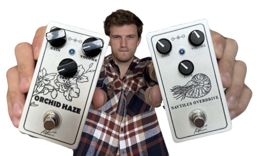 Polski efekt gitarowy WK Pedals Orchid Haze Fuzz (chrome)