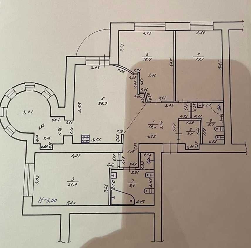 Продам 4-комнатную квартиру в ЖК Слободская Усадьба с ремонтом