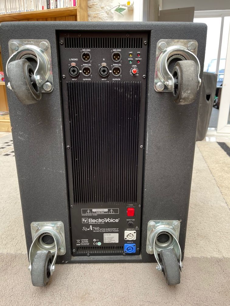 Subwoofer Electro-Voice Sba760 (Activo)