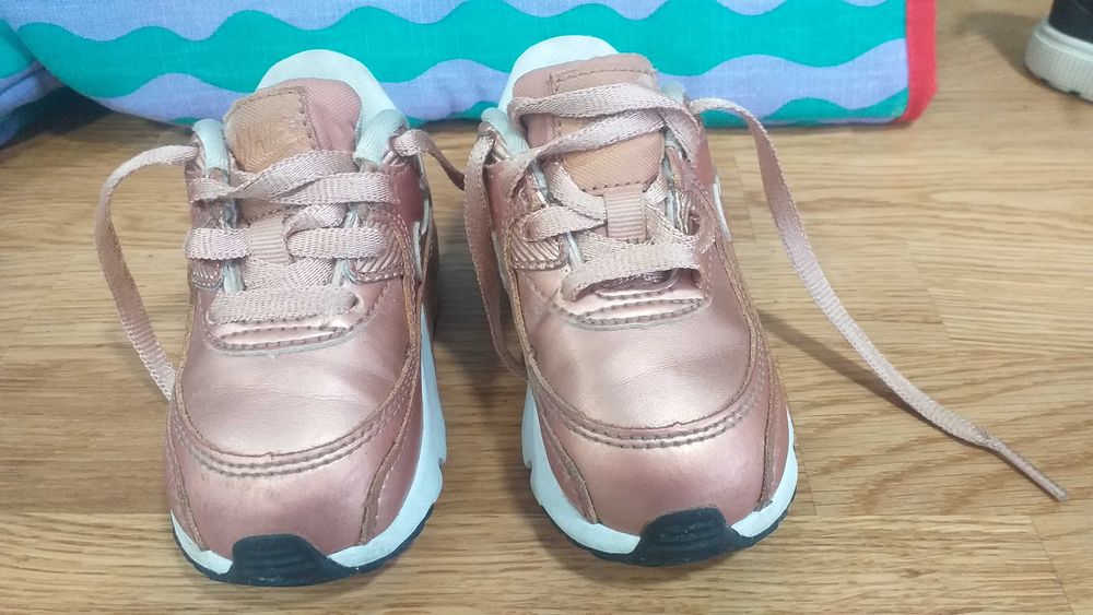 Nike Air Max 90 SE LTR rosa criança