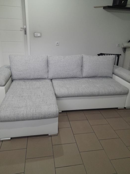 nowy narożnik - sofa z funckją spania