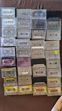 Duży zbiór kaset magnetofonowych Biesiadna, taneczna, disco