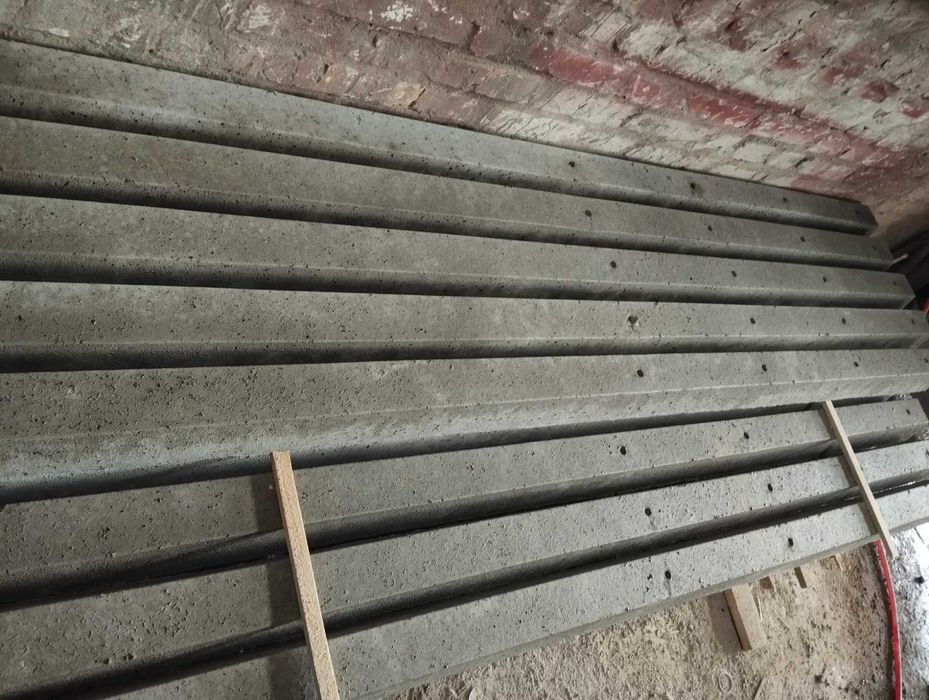 Стовп довжиною 210 та 250 смдля паркану та сітки рабиці