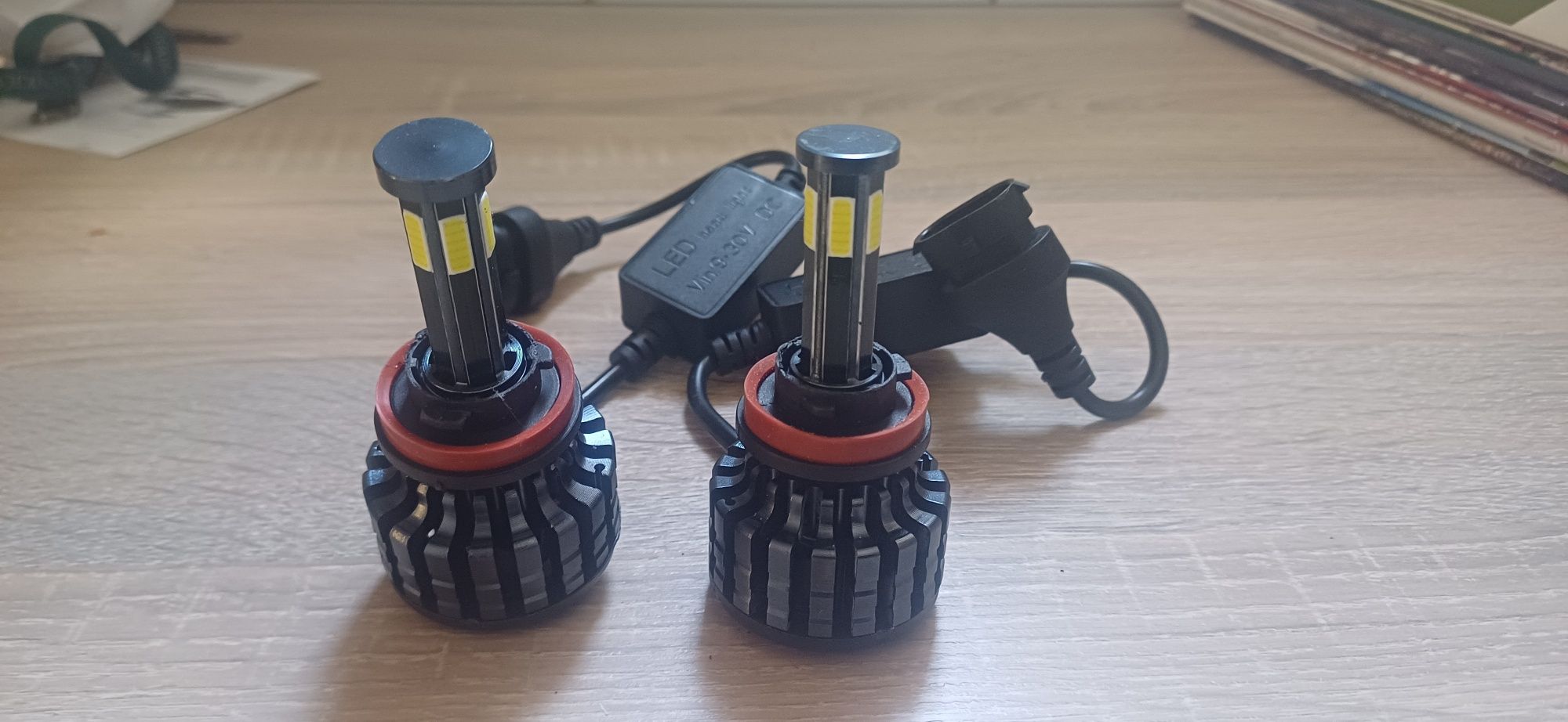 Żarówki  LED H11 S6 COB 360° Super jasne  16000lm