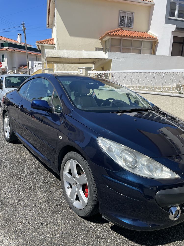 Peugeot 307 cc 2.0 hdi (azul escuro)