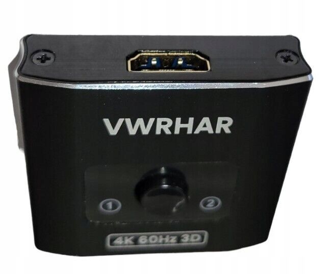 Splitter Vwrhar Hw-002rozdzielacz Hdmi Switch 4k 60Hz 3d