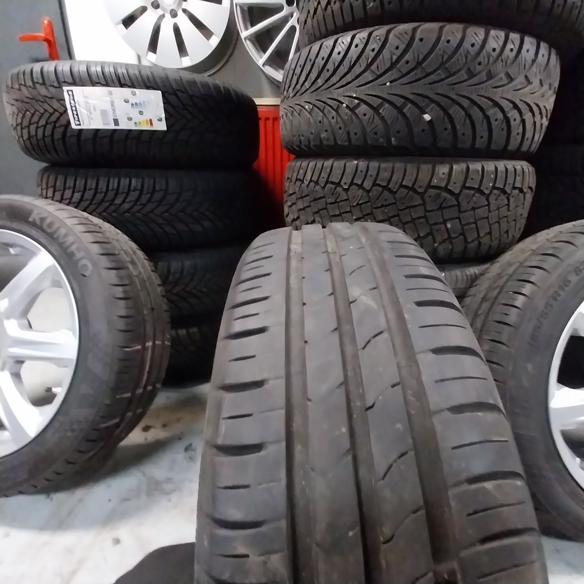 Felgi Aluminiowe OXXO 16" 4x100 + Opony Letnie KUMHO 185/55R16