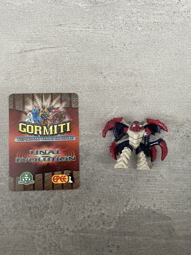 Gormiti final evolution ludzie skamieniałości crudelion przeklęty