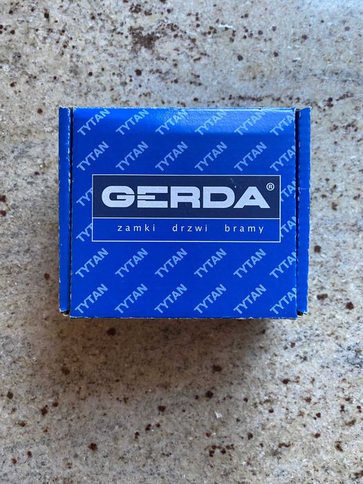 Atestowana wkładka cylindryczna GERDA RIM 6000SX20 do drzwi typu SX20