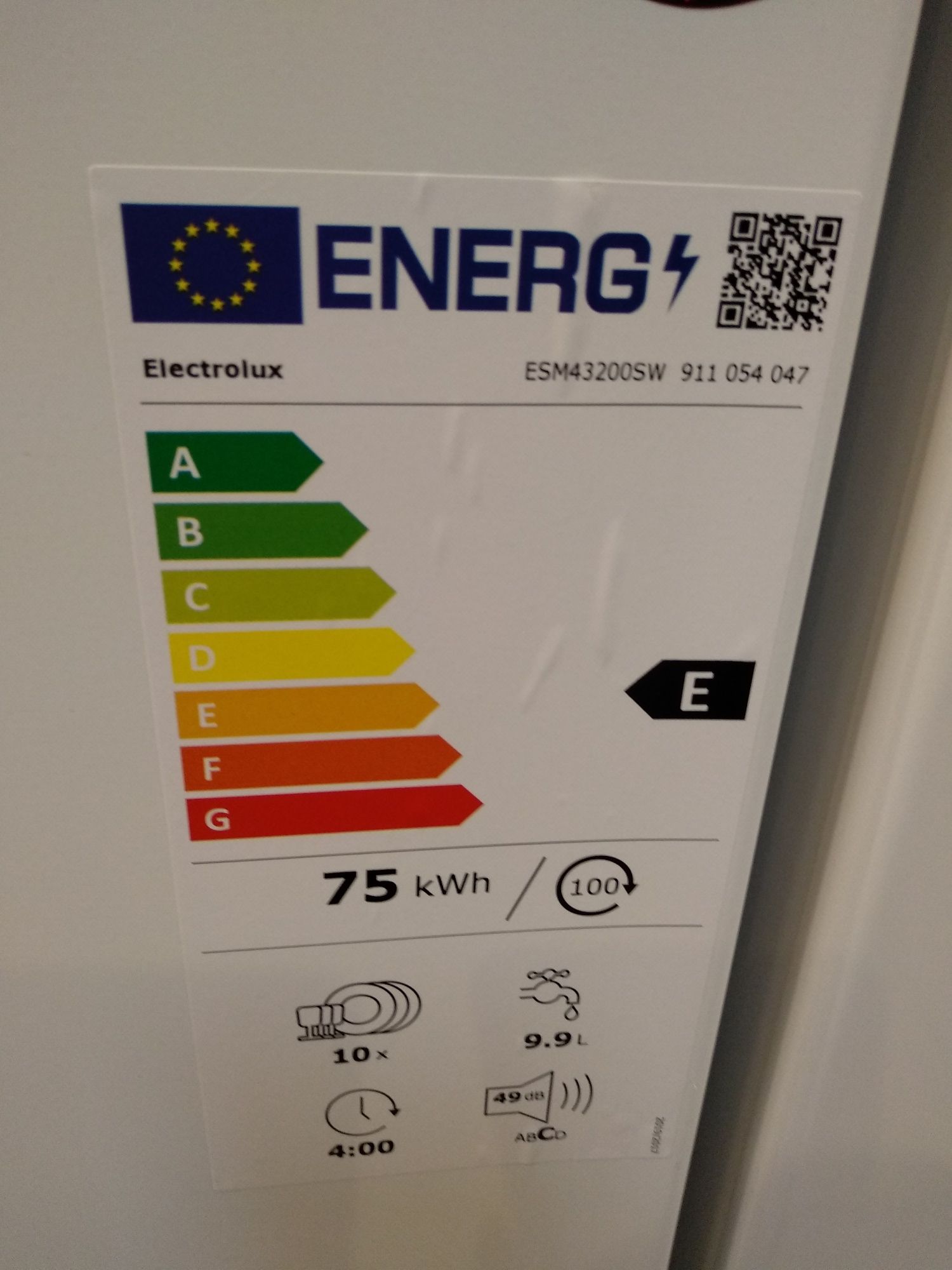 OUTLET Janki ul Wspólna 6 Zmywarka ELECTROLUX ESM43200SW