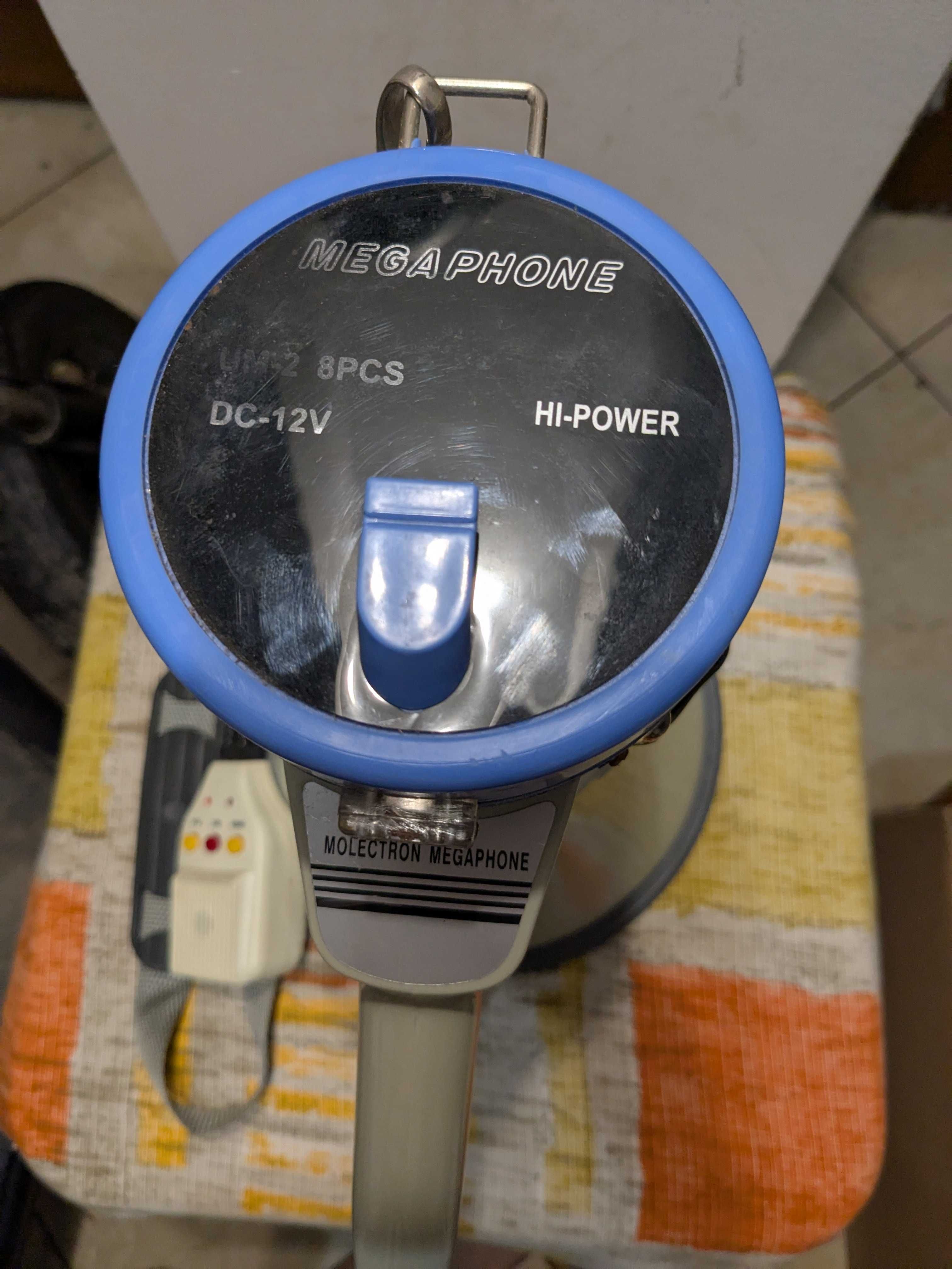 Мегафон із зовнішнім мікрофоном і USB 25W