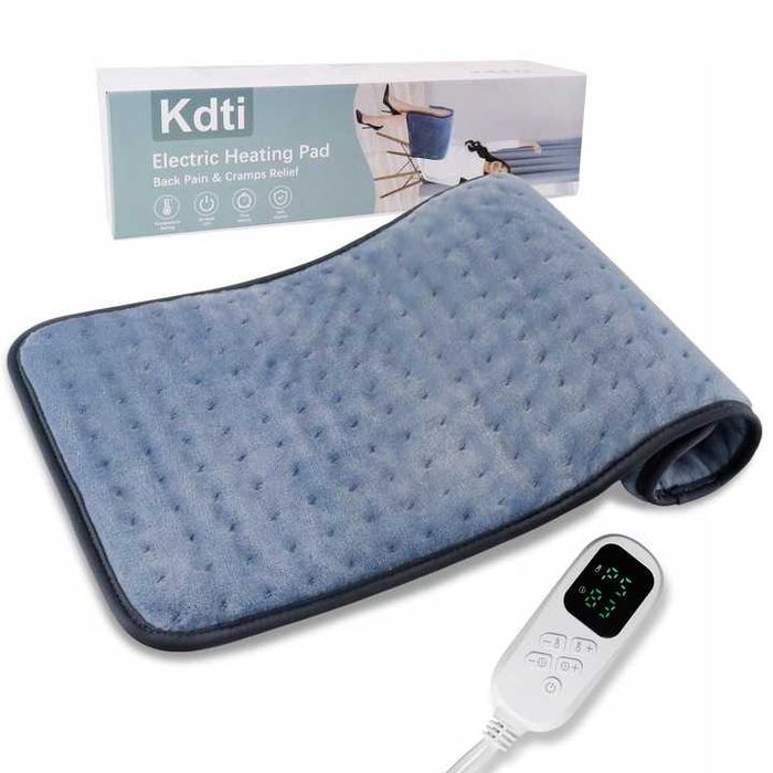 Poduszka Koc Mata Elektryczna 6 Poziomów na Plecy Szyję Brzuch 60 x 80