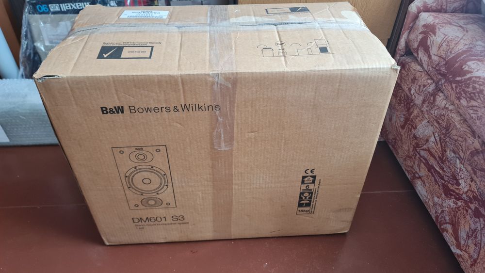 Bowers Wilkins dm 601 s3 b w bw 601