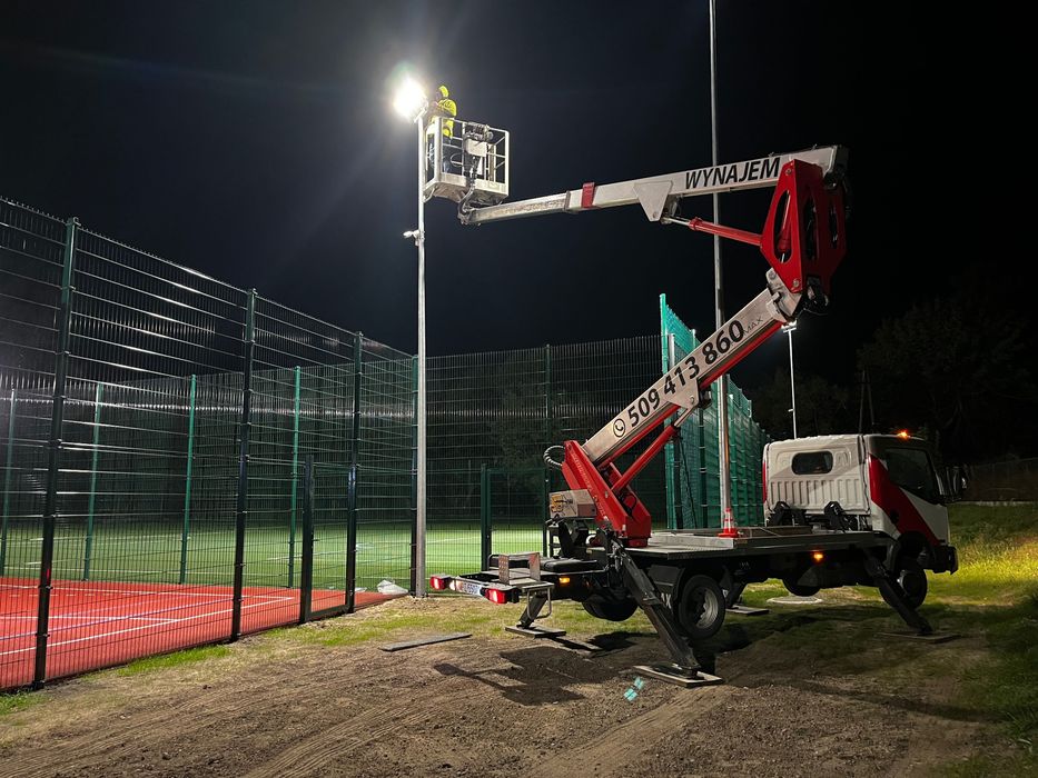 Wynajem, podnośnik koszowy