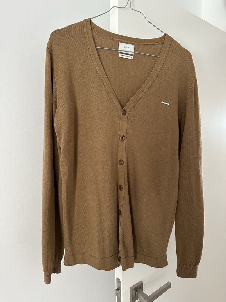 Cardigan Botões Bege