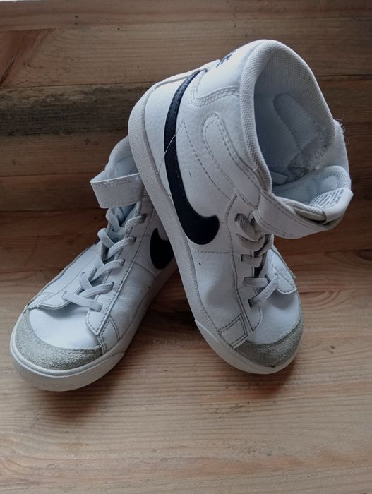 Дитячі високі шкіряні кеди Nike