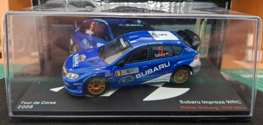 DeAgostini Subaru Impreza WRC – Petter Solberg Tour de Corse 2008 1:43