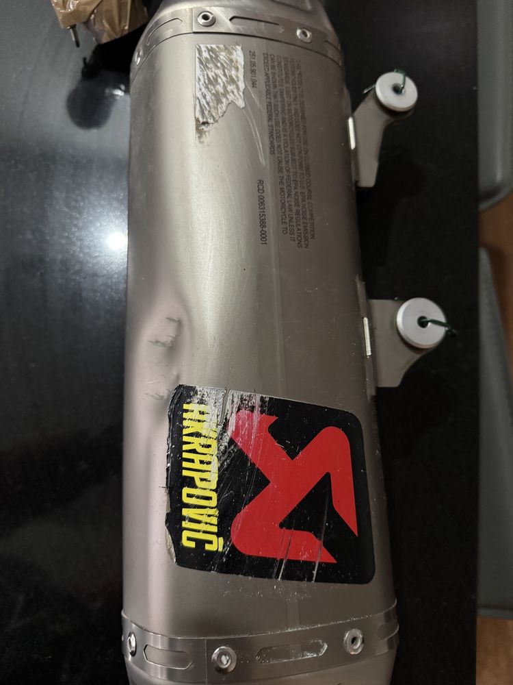 Linha completa Akrapovic para ktm 20/24