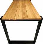 Biurko Loft Drewniane Rustykalne Komputerowe 120cm