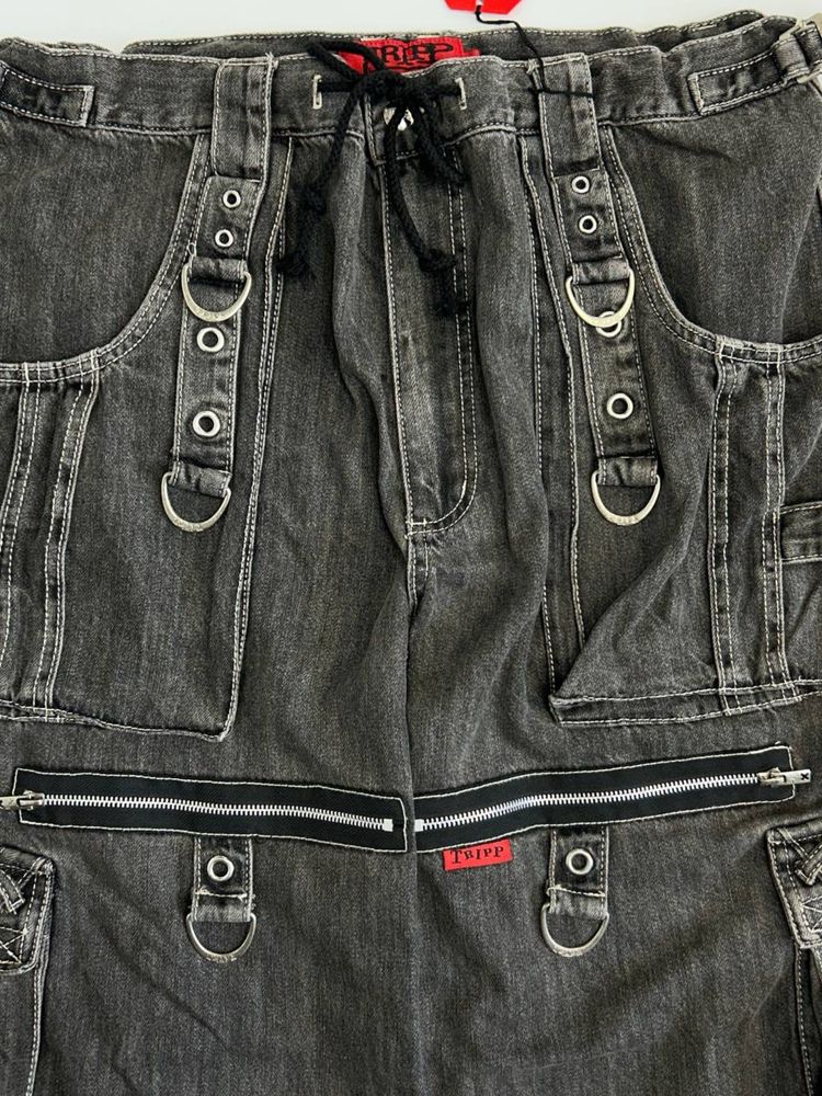 Tripp NYC cargo baggy opium jeans archive distressed широкие штаны M L