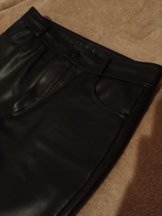 Spodnie skórzane