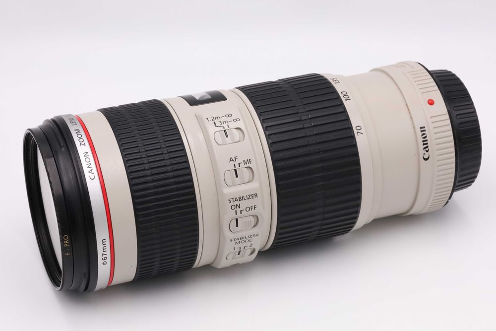 Canon EF 70-200 f4 L IS USM zadbany obiektyw ze stabilizacją + UV