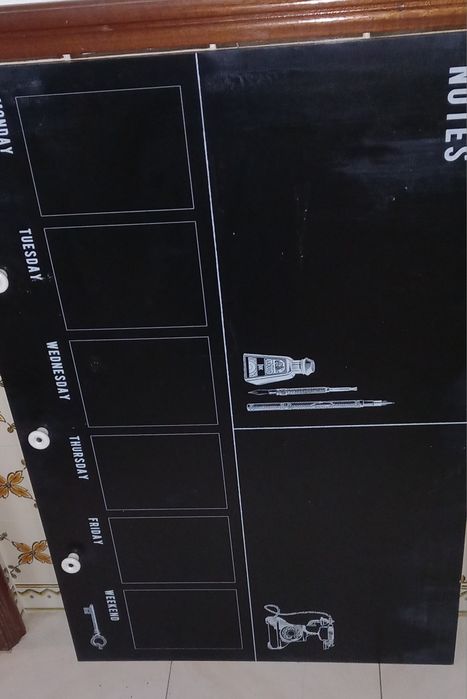 Quadro organizador de parede