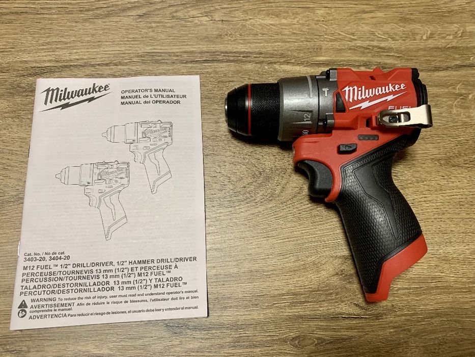 Milwaukee 3403-20 M12 Fuel Бесщеточная дрель шуруповёрт
