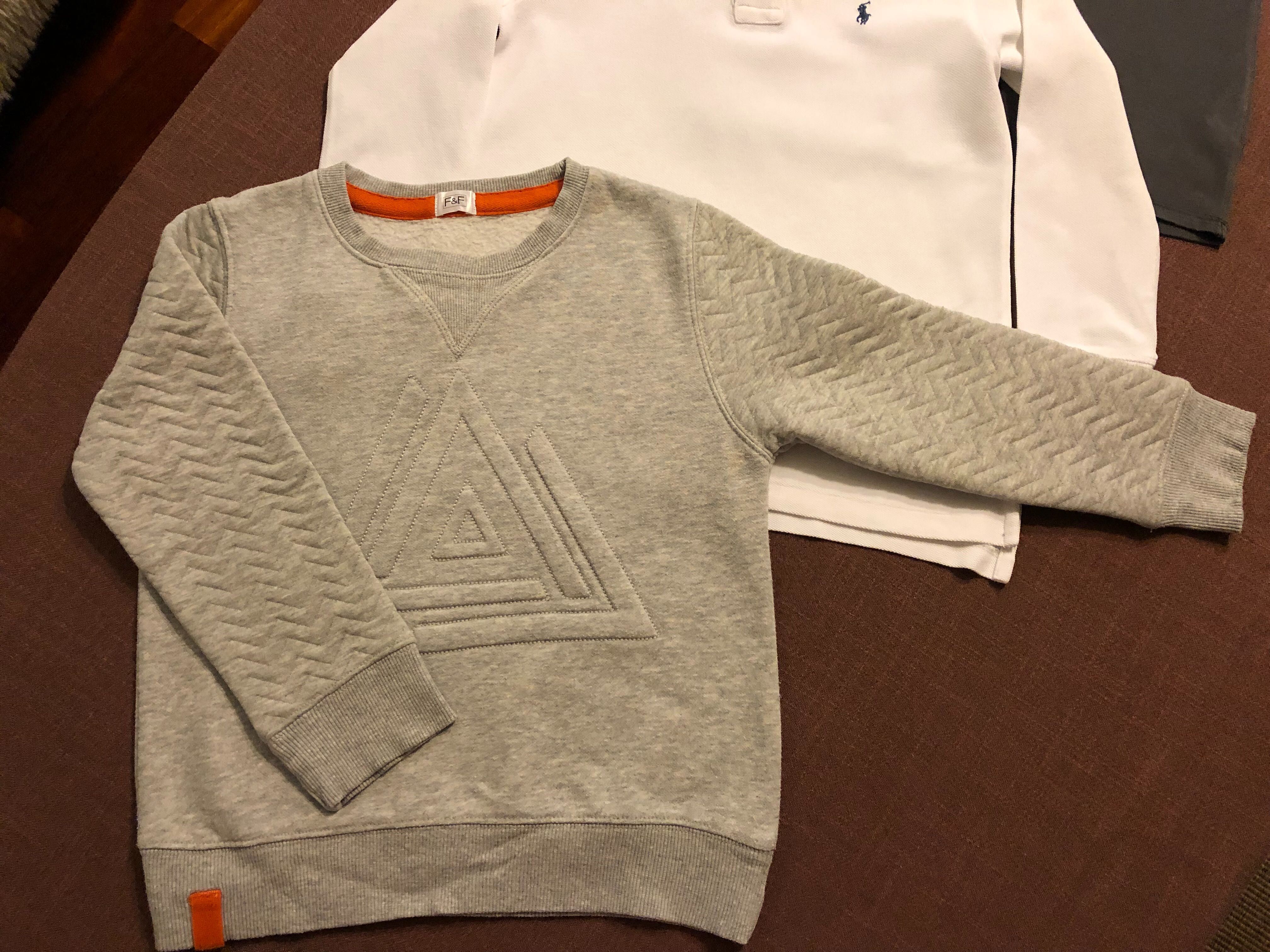 Bluza, polo, bluzki termiczne roz.122, Zara Nike Polo Ralph Lauren F&F