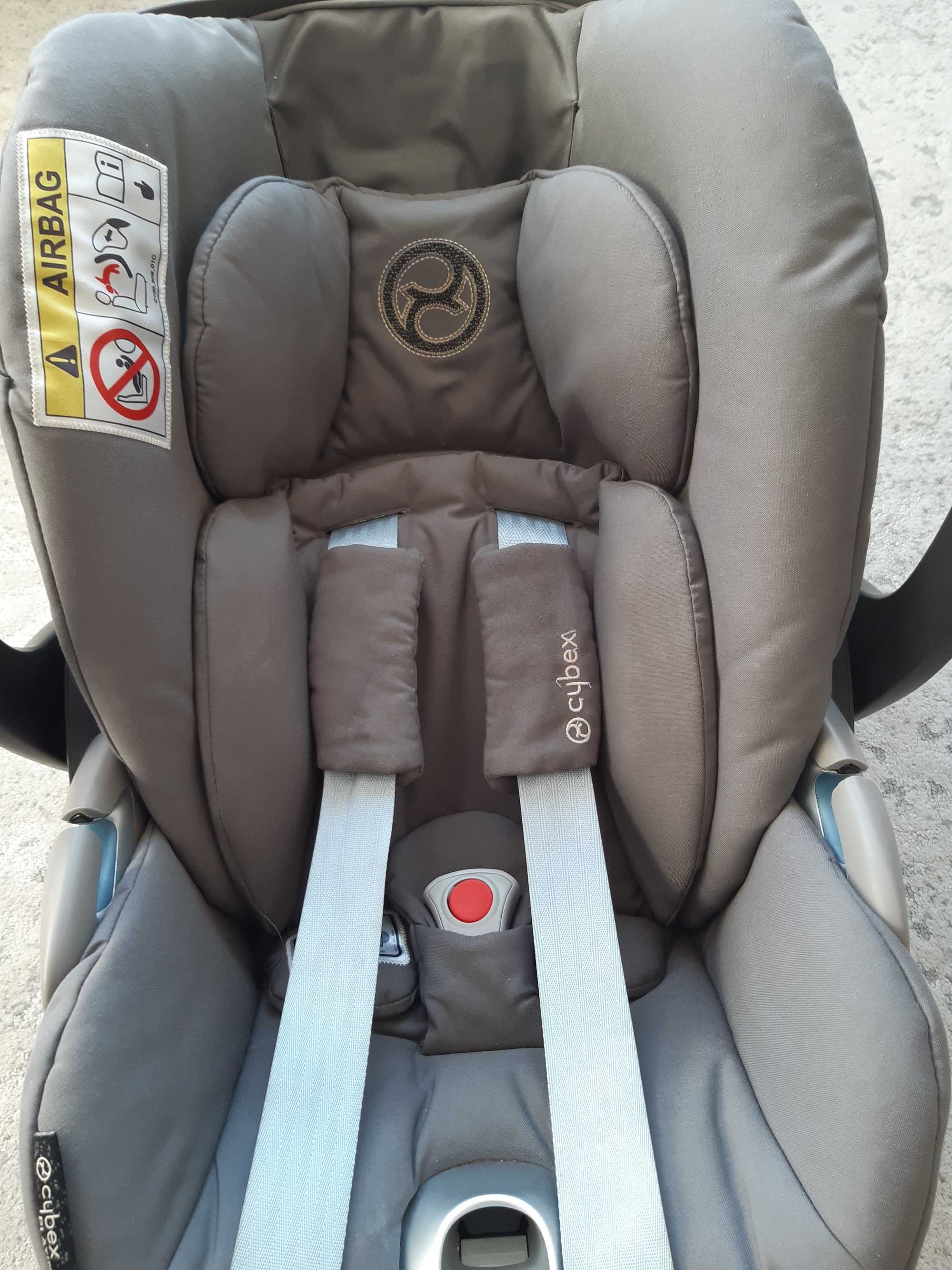 Cybex Cloud Z i-Size Soho Grey do 13kg 45-87cm stan bardzo dobry