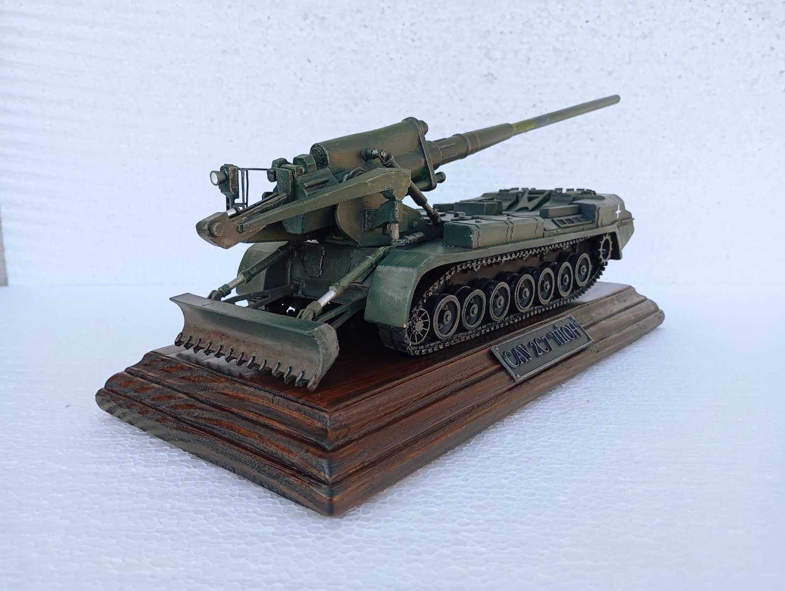Модель військової техніки ЗСУ САУ 2S7"PION" масштабна модель 1:35