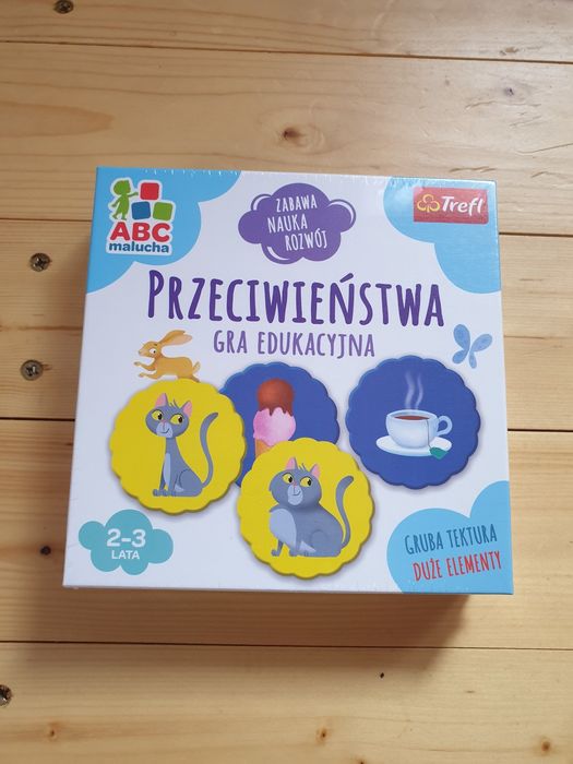 Trefl Gra Przeciwieństwa ABC Malucha NOWA