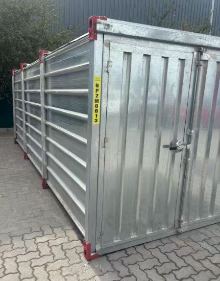 Kontener Magazynowy BOX 6m x 2,2m Ocynk z grubej blachy  self Storage
