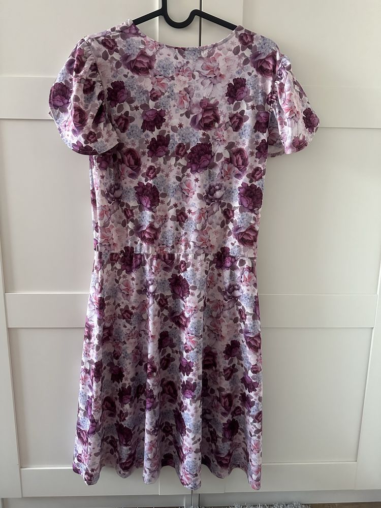 Mohito sukienka w kwiaty kwiatowy print rozm. 42 XL
