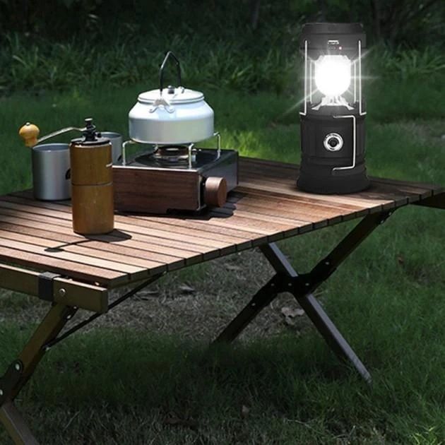 LED лампа X-BAIL BL-5800 з ліхтариком і сонячною панеллю