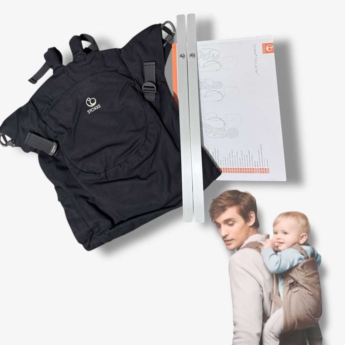 Acessório Stokke MyCarrier Back Carrier - Preto - Novo